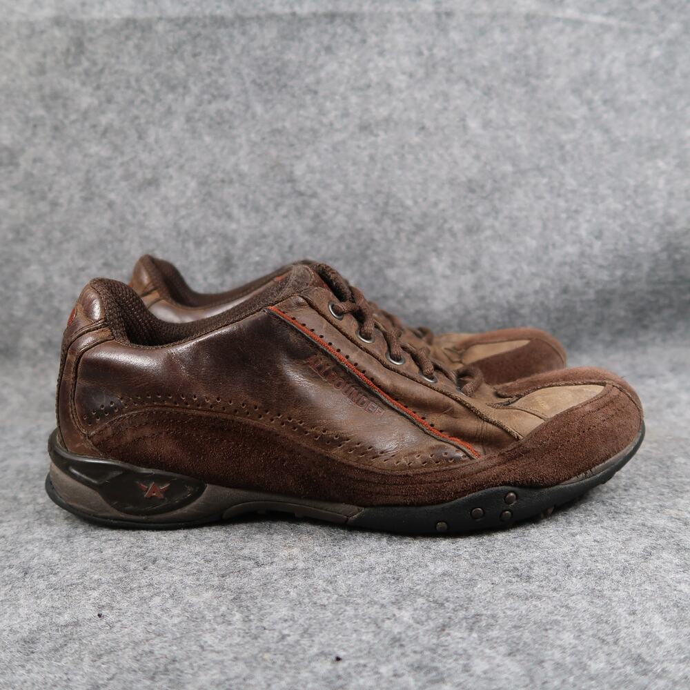 Allrounder Shoes Womens 8 Casual Sneaker Lifestyle Leather Comfort Walking Brown